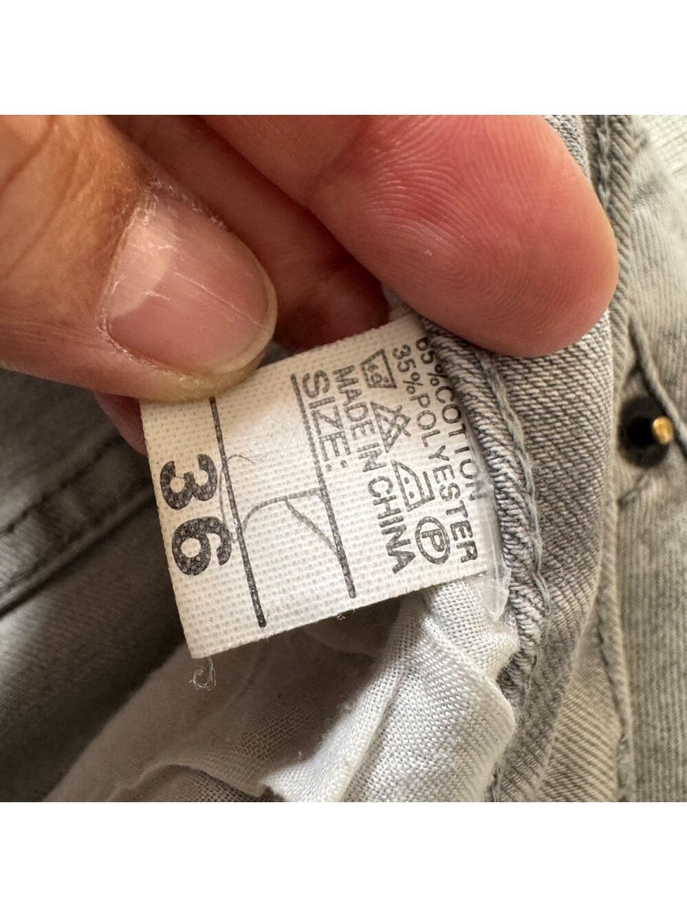 Off-White c/o Virgil Abloh Main Label 2013 Orange Graphic Skinny Jeans size 36 - Picture 10 of 15